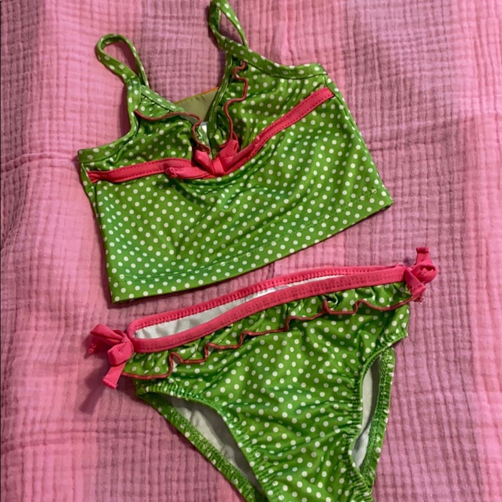 3/$10 Like New Penelope Mack Toddler Girl Tankini
